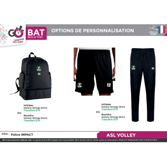 ASL VOLLEY Grand Sac à dos
