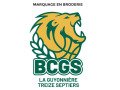BCGS - Jogging polyester + broderie format coeur - ENFANT - PA199