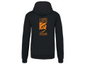 CHAMOIS Sweats capuche Noir/Orange Homme