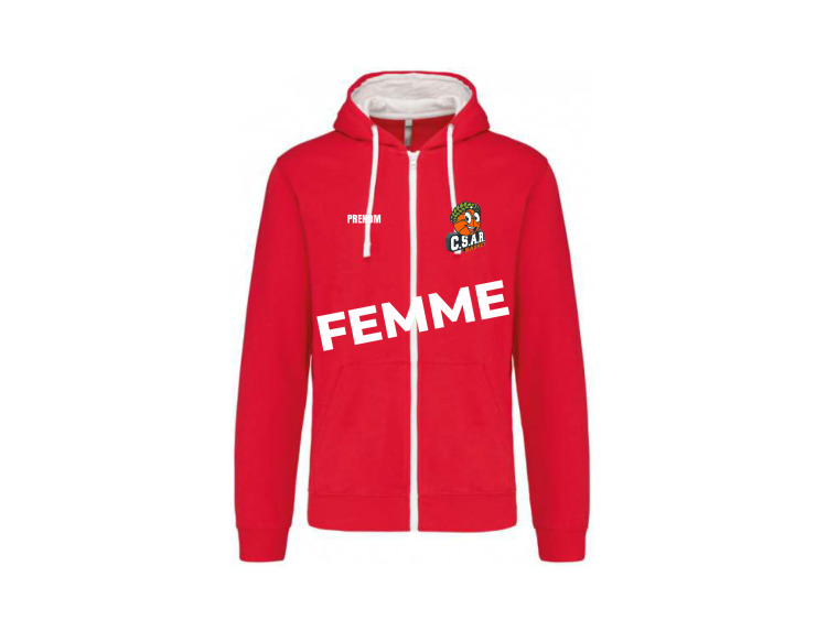 CSAR SWEAT ZIP - Femme