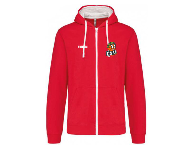 CSAR  SWEAT zippé