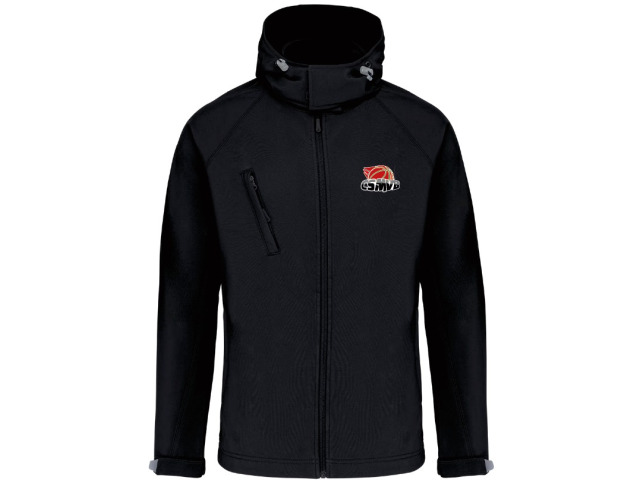 CSMVB  SOFTSHELL à Capuche