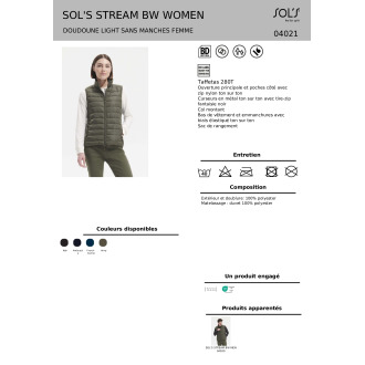 DOUDOUNE Sansmanches FEMME