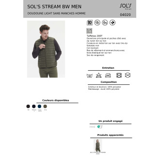 DOUDOUNE Sansmanches HOMME