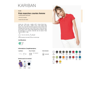 Polo FEMME