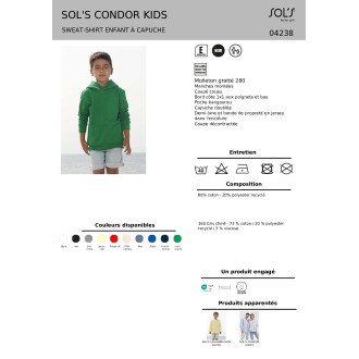 SWEAT Capuche ENFANT