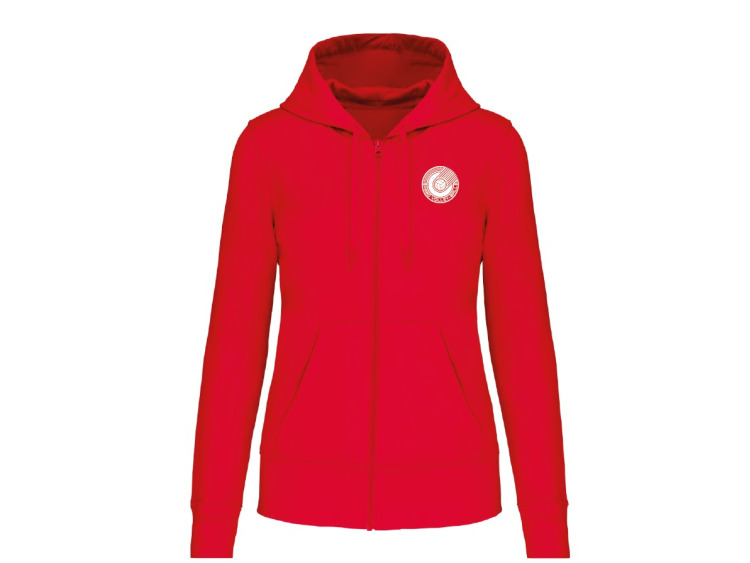 Sweat zippé à Capuche FEMME