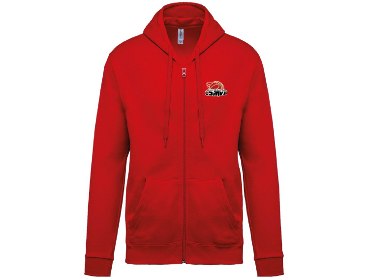 SWEAT zippé ADULTE