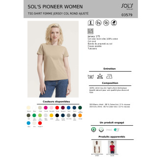 Teeshirt Coton Femme