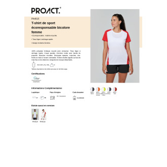 TEESHIRT échauffement Femme