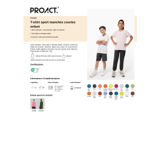 Teeshirt Manches Courtes ENFANT