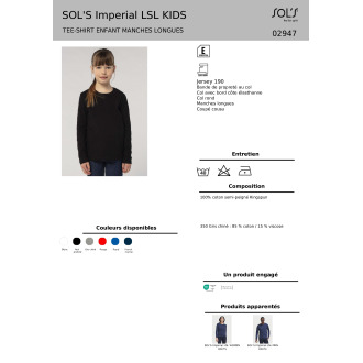 Teeshirt Manches Longes ENFANT
