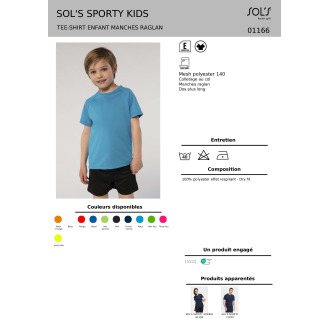 Teeshirt Polyester Enfant